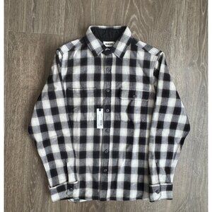 NWT Men's Taylor Stitch Moto Utility Heavyweight Organic Cotton Shirt $138 Sz M